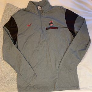Ohio State Nike Quarter Zip Pullover